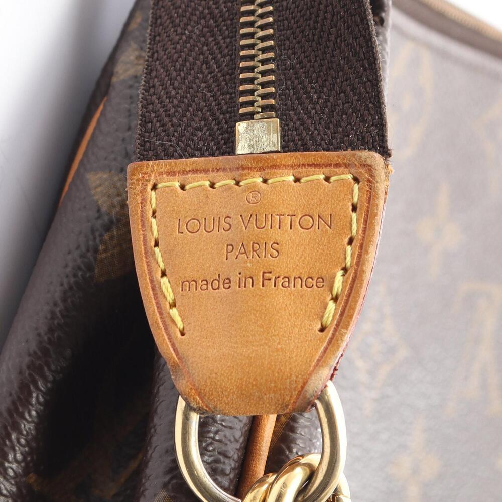 Louis Vuitton Canvas Monogram Eva Shoulder Brown Leather Bag - Picture 3 of 9